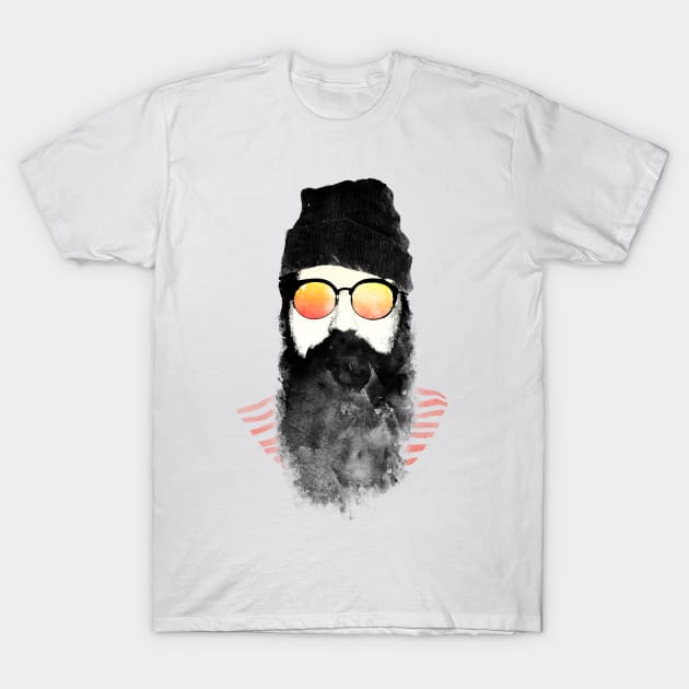 Hipster Chillin T-Shirt by ruifaria